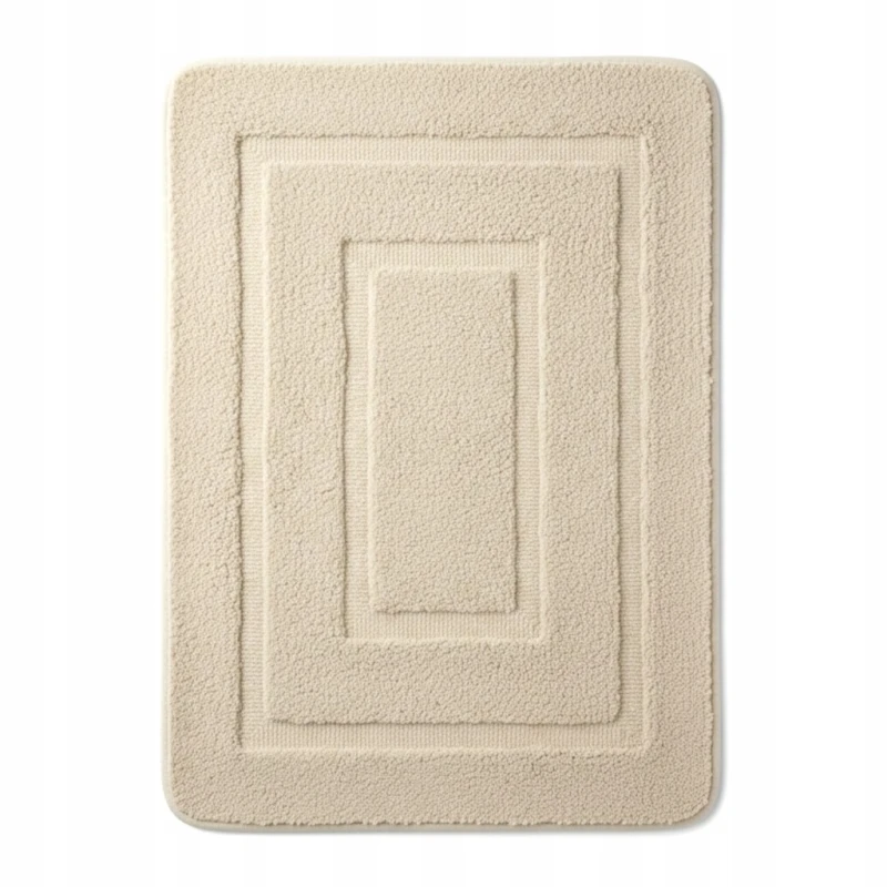 Komplet dywaników łazienkowych 50x80 + 50x40 cm beżowy AST232432-1-SI