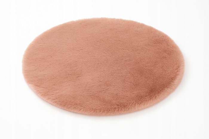Dywanik okrągły śr. 60 cm pudrowy róż AST232734-4