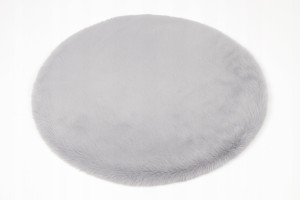Dywanik okrągły śr. 100 cm jasnoszary AST232736-6