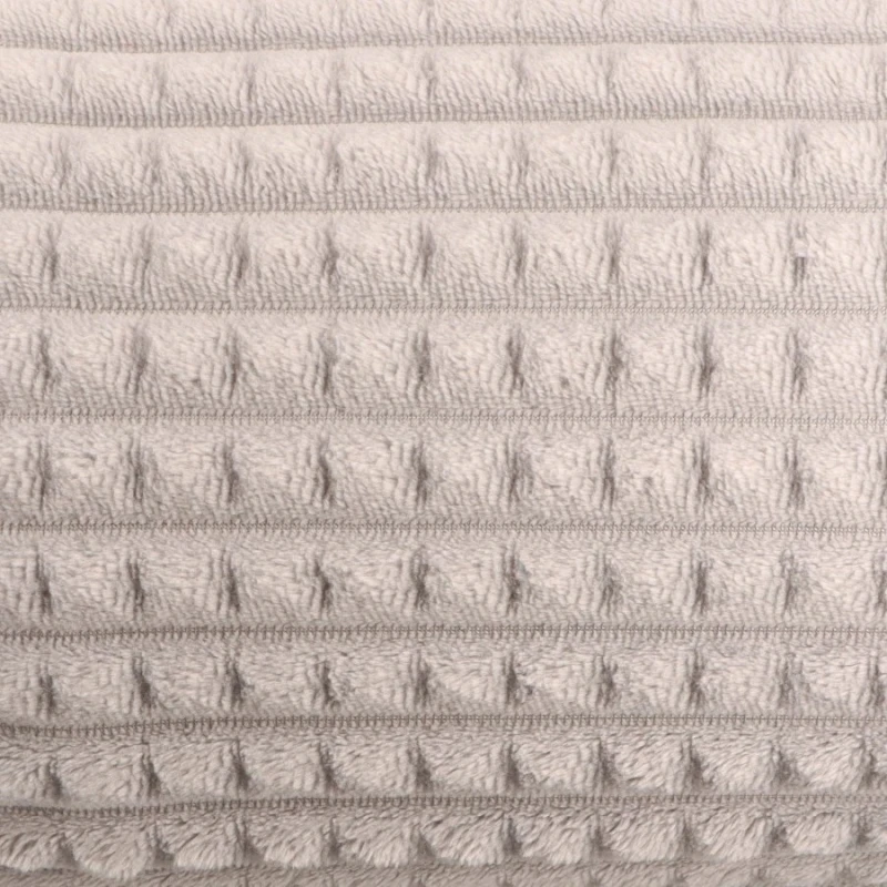 Koc kostka szary 160x200 cm SK24013