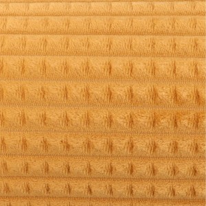 Koc kostka musztardowy 200x220 cm SK24021
