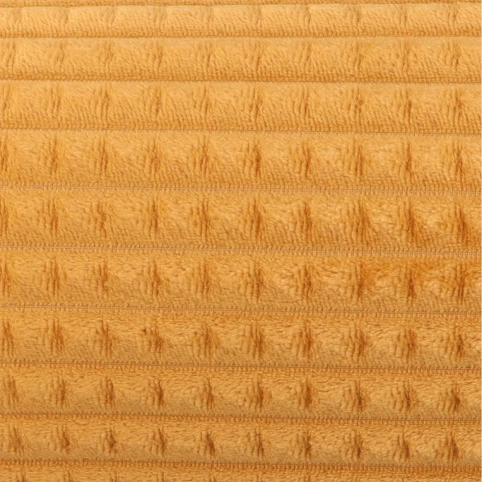 Koc kostka musztardowy 200x220 cm SK24021