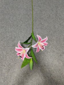 Kwiat sztuczny Lilia gałązka 90cm ASC23457-8