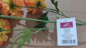 Kwiat sztuczny piwonia gałązka 62 cm ASC24740-11