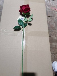 Róża sztuczna pojedyncza 49 cm ASC27268-14
