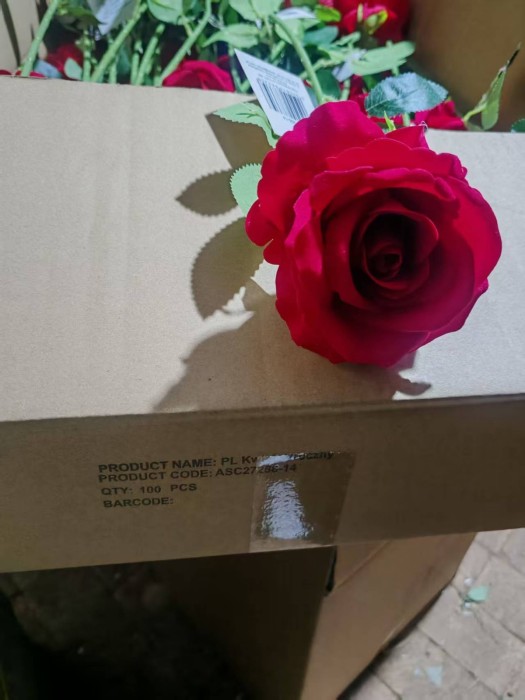 Róża sztuczna pojedyncza 49 cm ASC27268-14