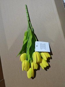 Tulipan sztuczny bukiet 36 cm AST50511-19