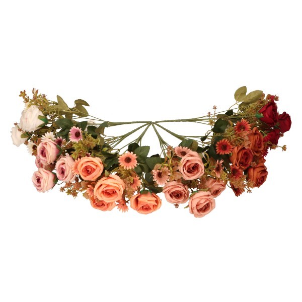 Kwiat Bukiet 30 cm 4 Róże ASC25413-MIX