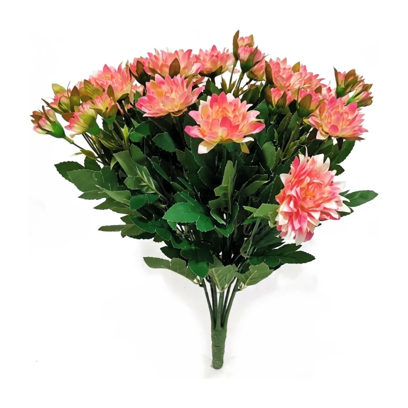 Chryzantema bukiet 40 cm różowy ASC27200-5-SI