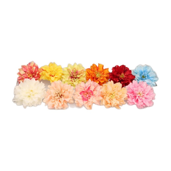 Kwiat wyrobowy dalia 15 cm ASC28864-MIX