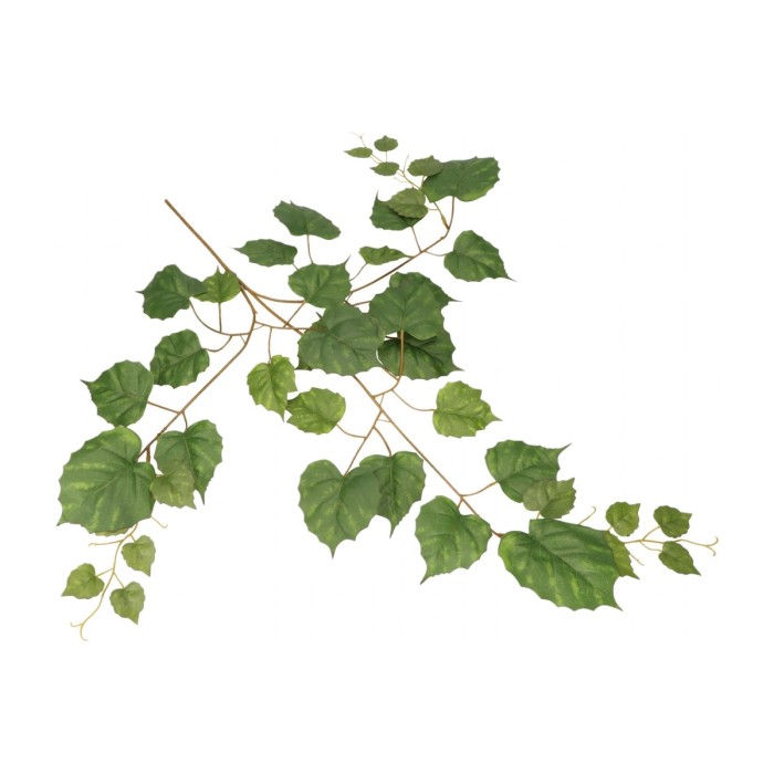 Liść winogrona 70 cm zielony ASC28085