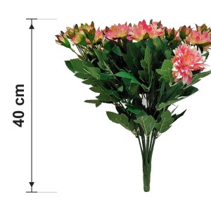 Chryzantema bukiet 40 cm różowy ASC27200-5-SI