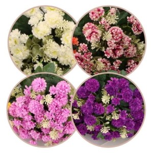Chryzantema bukiet 45cm ASC27199-mix 4 kolorów – zdjęcie 3