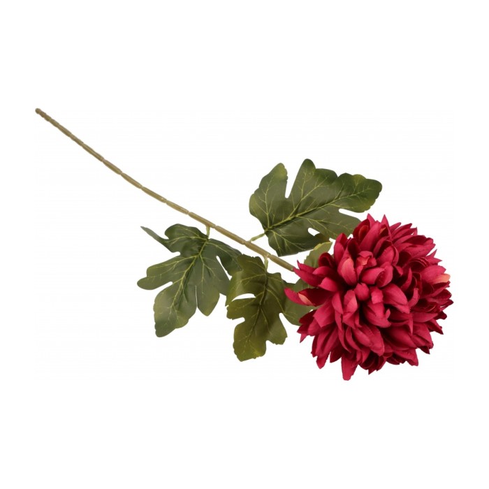 Kwiat sztuczny Chryzantema gałązka 75cm ASC21837-46 – zdjęcie 2