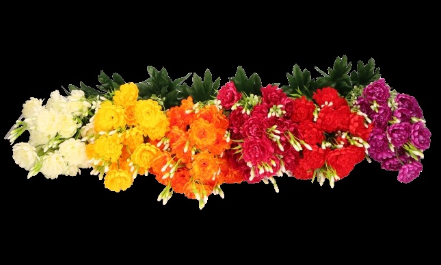 Kwiat sztuczny bukiet 50cm ASC240426-MIX