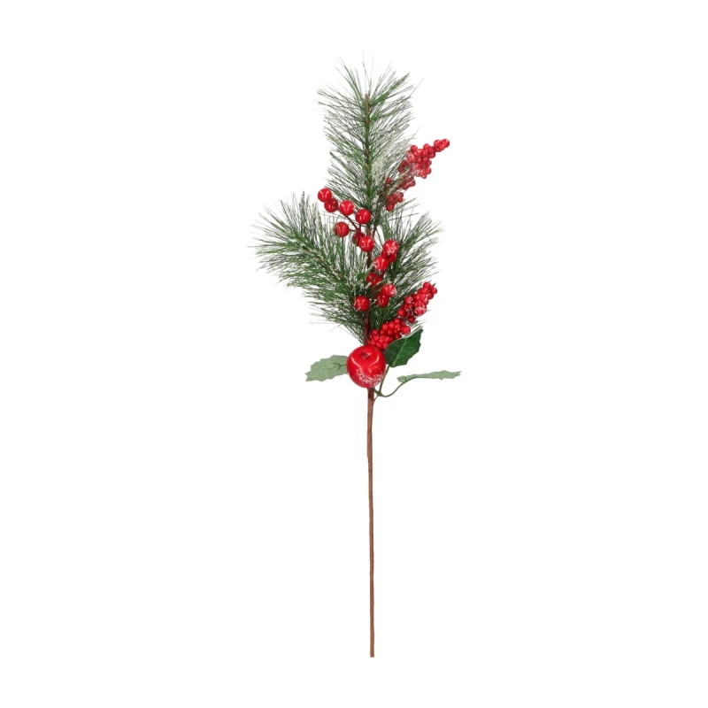 Gałązka ozdobna świąteczna 66cm AST23285