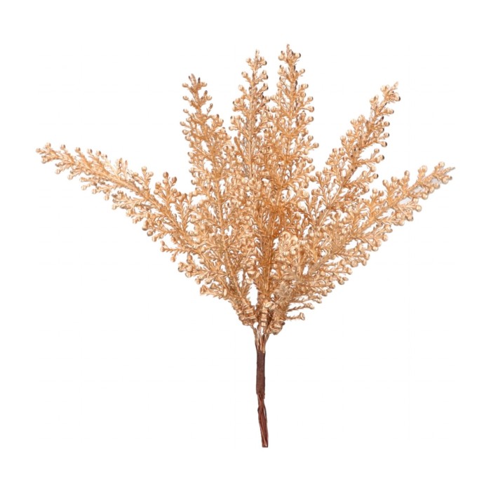Gałązka ozdobna złota 20cm ASC26784