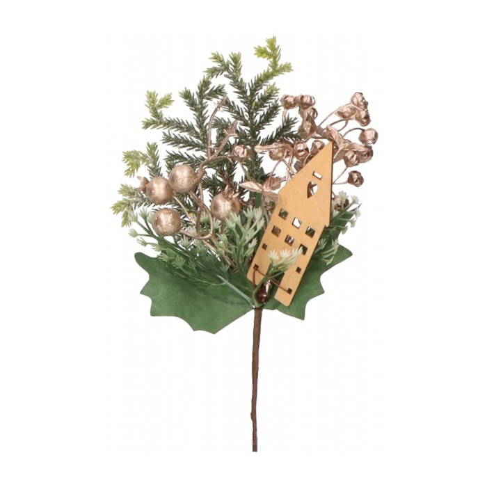 Gałązka świąteczna 26cm ASC25676