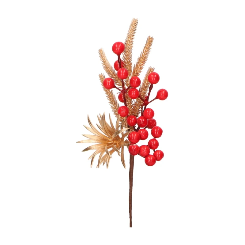 Gałązka świąteczna 28cm ASC25898