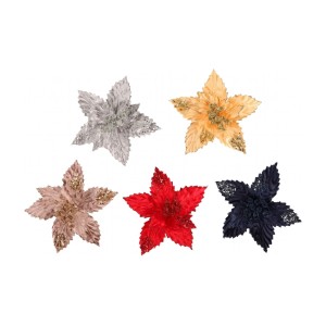 Gwiazda betlejemska 26 cm mix 5 kolorów ASC240023-MIX