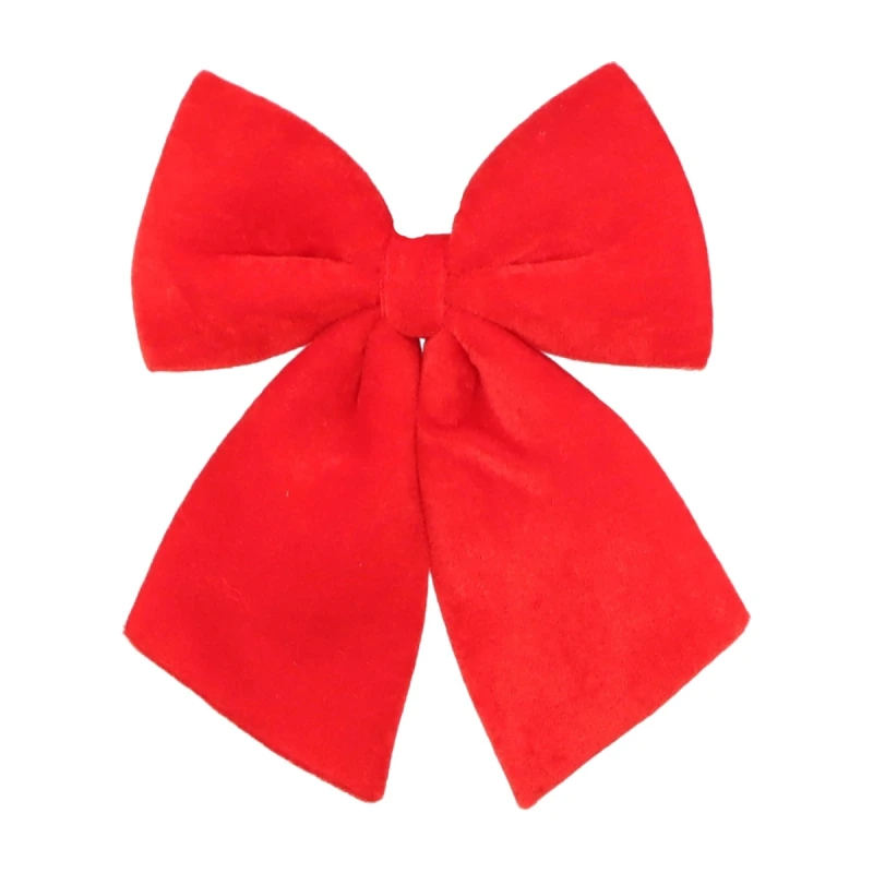 Kokarda świąteczna 19 cm czerwona ASC28935