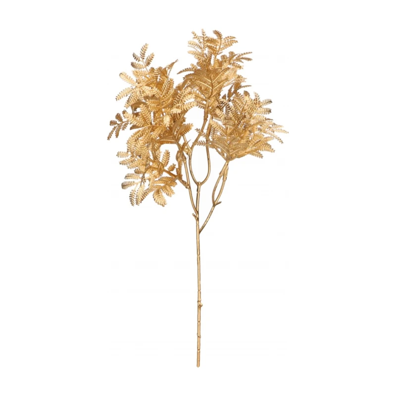 Złota gałązka ozdobna 24cm ASC24408