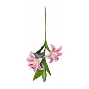 Kwiat sztuczny Lilia gałązka 90cm ASC23457-8