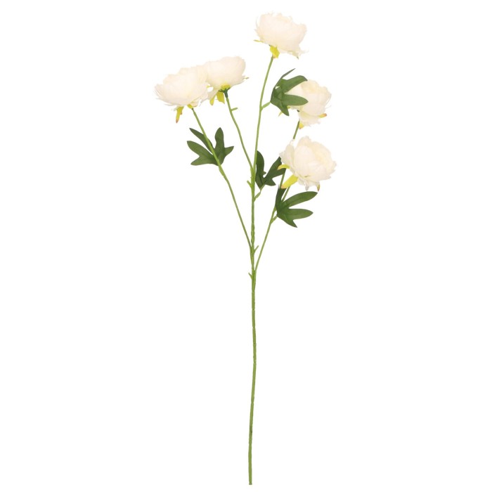 Kwiat sztuczny piwonia gałązka 62 cm ASC24740-5