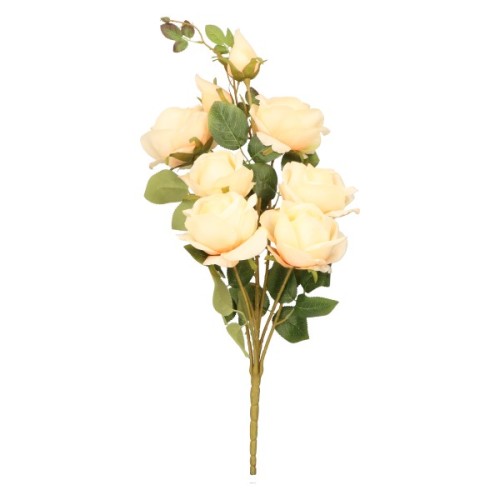 Kwiat sztuczny gałązka róż 67cm ASC27678