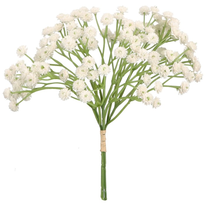 Roślina sztuczna gipsówka bukiet 23 cm ASC20549-5