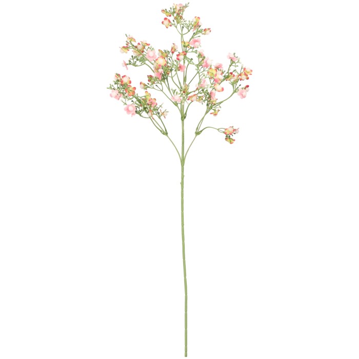 Gałązka ozdobna różowa 67cm ASC23481-2