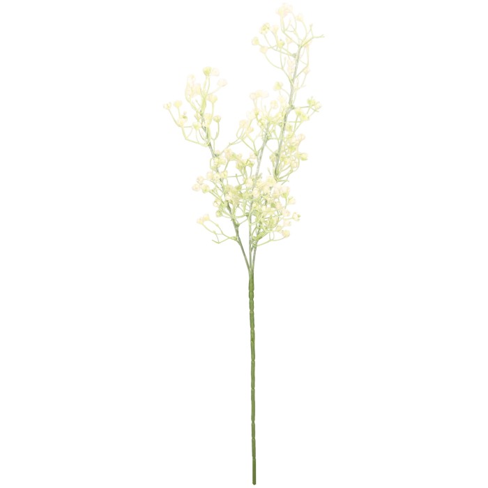 Gipsówka gałązka biała 65cm ASC24766-2