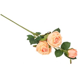 Kwiat sztuczny Róża gałązka 60cm ASC24718-5