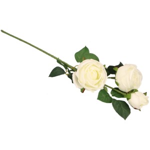 Kwiat sztuczny Róża gałązka 60cm ASC24718-1