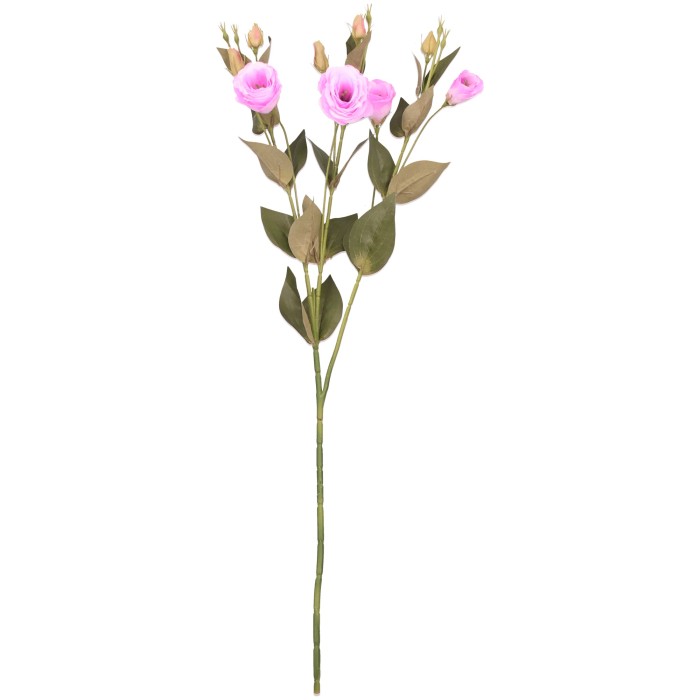 Eustoma gałązka sztuczna wys. 75 cm ASC27824- mix 5 kolorów, różowy