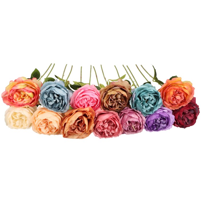Kwiat sztuczny piwonia 54 cm ASC28748-MIX