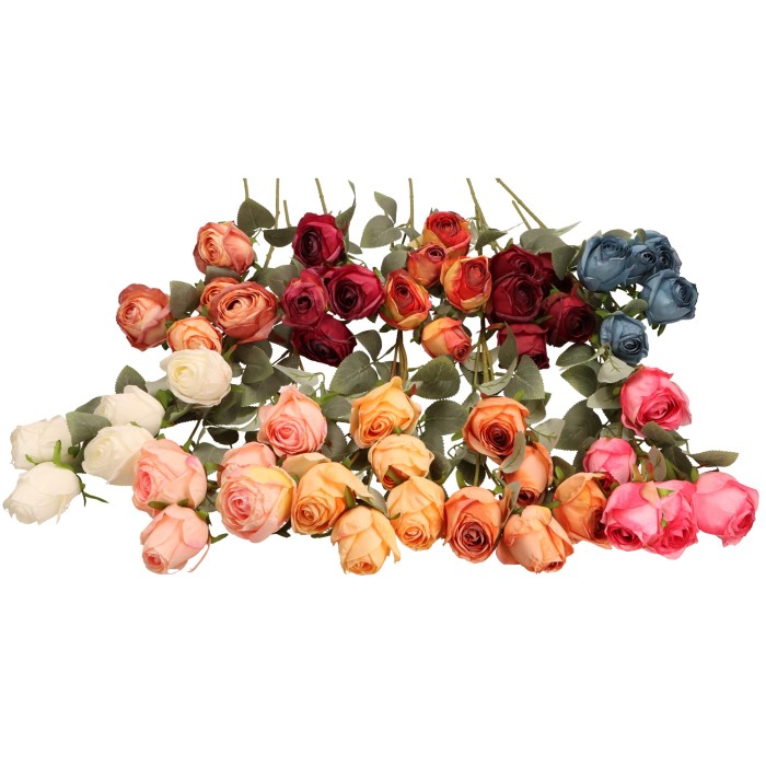 Kwiat róża 70 cm AST50535-MIX