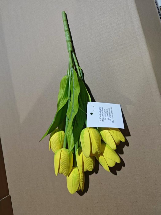 Tulipan sztuczny bukiet 36 cm AST50511-19