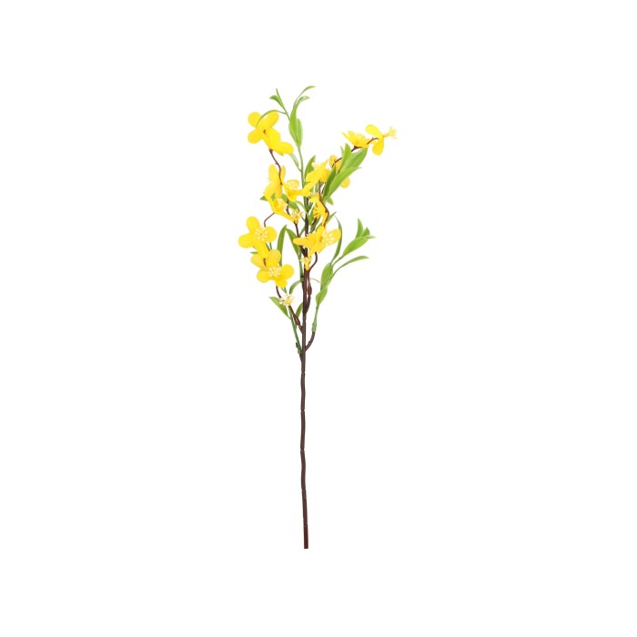 Kwiat sztuczny Forsycja gałązka 45 cm ASC23420 – zdjęcie 2