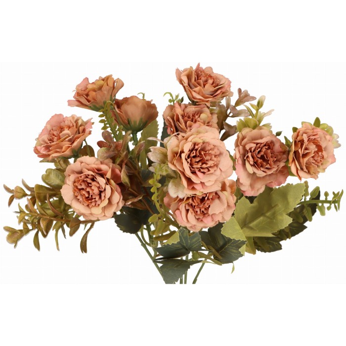 Bukiet sztucznych kwiatów Róża 30cm ASC24593-1 – zdjęcie 2