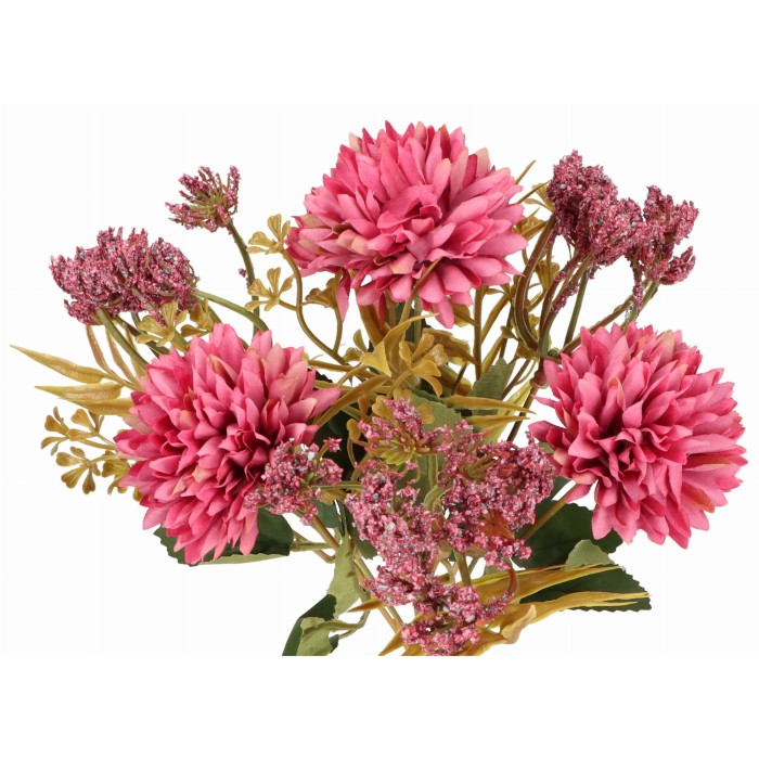 Bukiet sztucznych kwiatów 32cm ASC24605-5 – zdjęcie 2