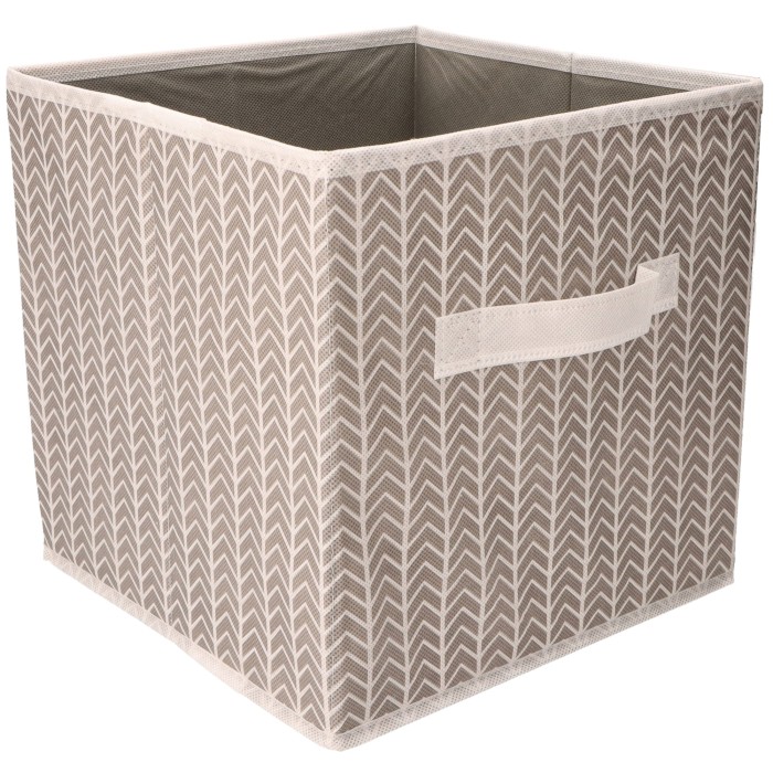 Organizer tekstylny do szafy garderoby 31x31x31cm ASC19402-1