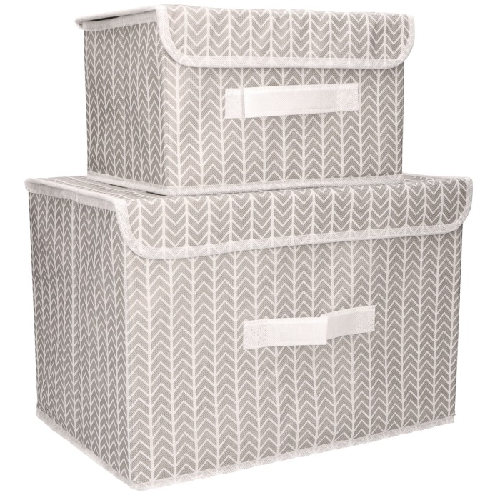 Organizer tekstylny do szafy garderoby kpl.2szt. ASC19400-1