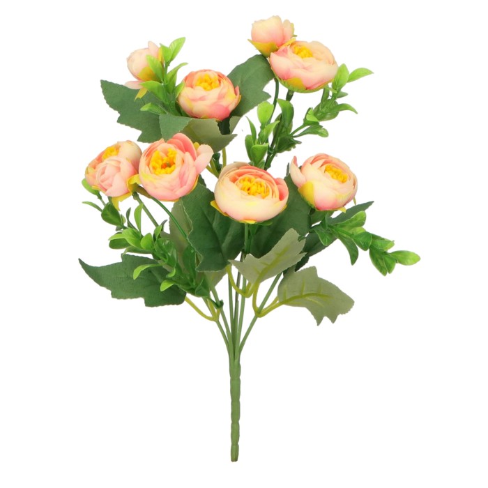 Bukiet sztucznych kwiatów Róża  28cm ASC240730-4