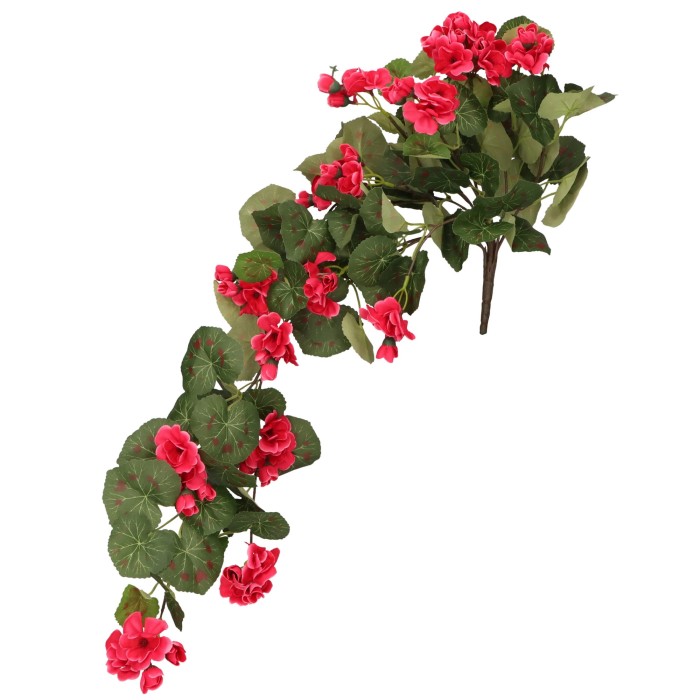 Bukiet sztucznych kwiatów Pelargonia 76cm ASC240852 - MIX