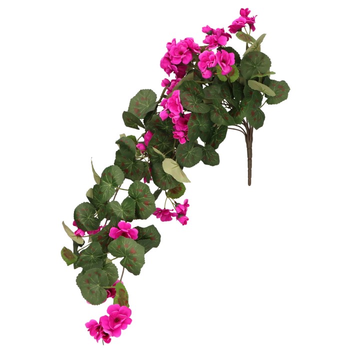 Bukiet sztucznych kwiatów Pelargonia 76cm ASC240852 - MIX – zdjęcie 2