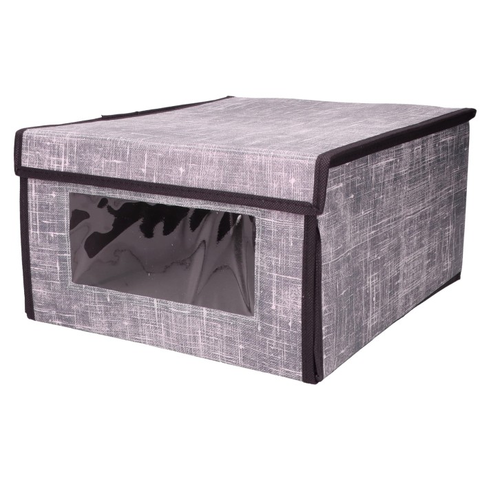 Organizer zamykany z okienkiem do szafy garderoby 34x29x18cm ASC19407-5 – zdjęcie 2