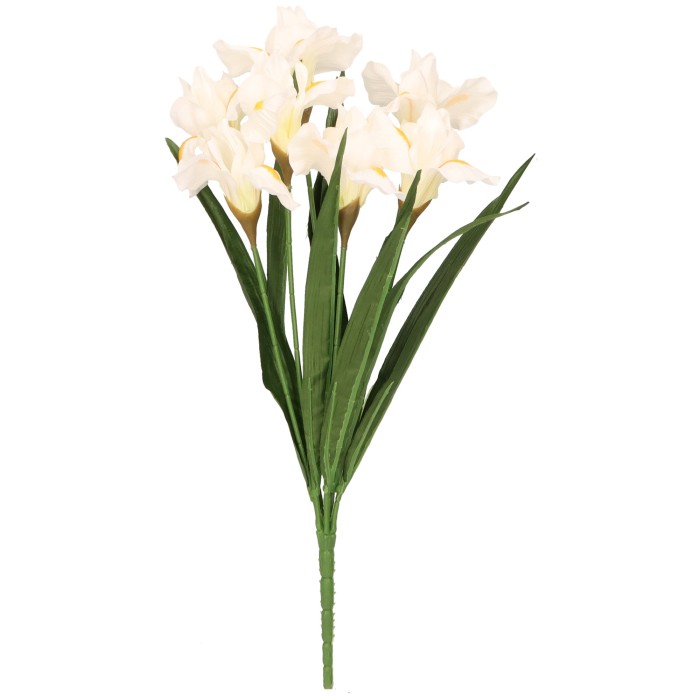 Kwiat sztuczny irys 52 cm ASC27823 – zdjęcie 2