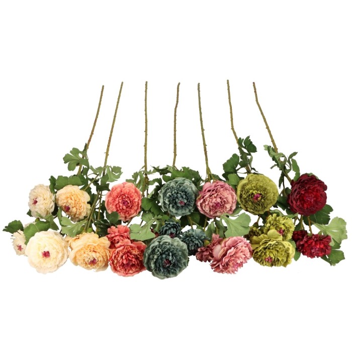 Kwiat sztuczny piwonia 85cm ASC28285 – zdjęcie 2
