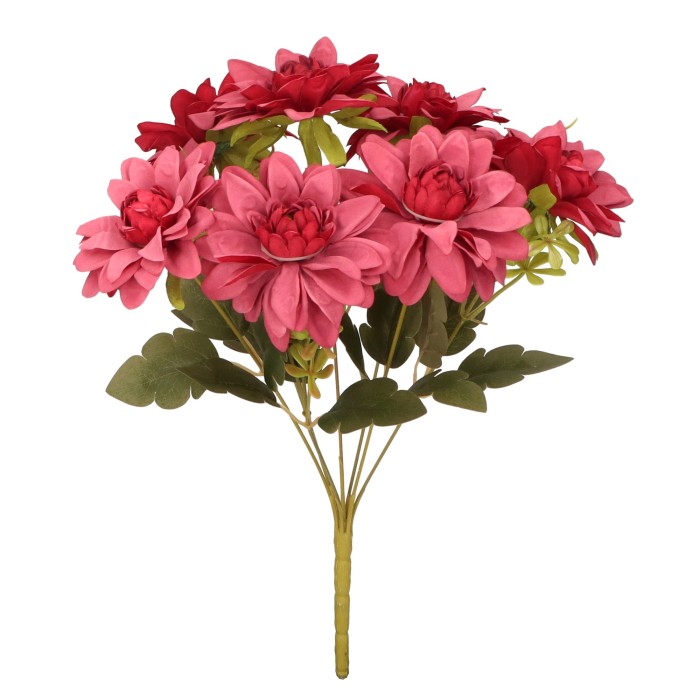 Kwiat sztuczny dalia 41cm AST50730